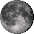 Logo strony - kręcący się księżyc.